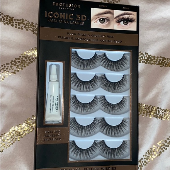 Profusion Cosmetics Other - Profusion Iconic 3D Faux Mink Lashes 🖤